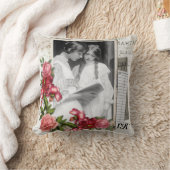 ヴィンテージ姉妹 クッション (ブランケット)