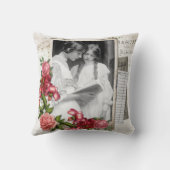 ヴィンテージ姉妹 クッション (裏面)