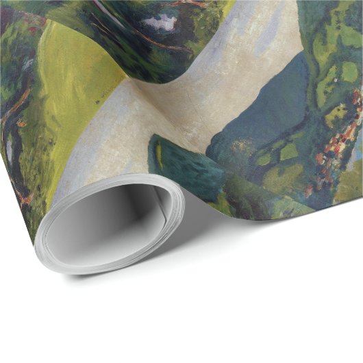 ヴィンテージ威厳があるビューをテガーンビューから ラッピングペーパー (ロールコーナー)