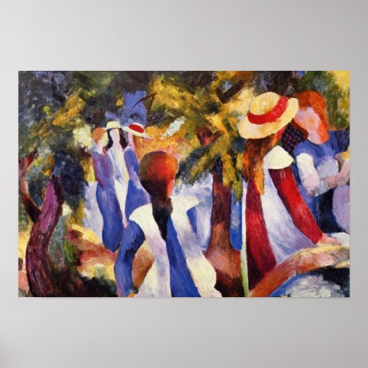 ヴィンテージ威厳があるマケガール ポスター (正面)