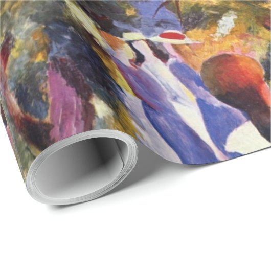 ヴィンテージ威厳があるマケガール ラッピングペーパー (ロールコーナー)