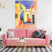 ヴィンテージ威厳があるマックビューを車線に キャンバスプリント (インサイチュ (リビング))