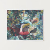 ヴィンテージ威厳があるマッシュツーガールズ タペストリー (正面(横))