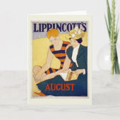 ヴィンテージ威厳がある誕生日 カード (正面)