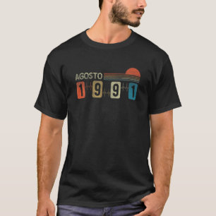 ヴィンテージ威厳がある1991年~30年誕生日男性 Tシャツ