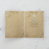 ヴィンテージ婚姻証明書 カード (内部)