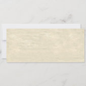 ヴィンテージ婚約パーティチケット招待状 招待状 (裏面)