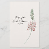 ヴィンテージ嫁を知っている小さなフローラゲー最高のム チラシ (裏面)