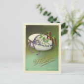 ヴィンテージ嬉しいイースター シーズンポストカード (スタンド正面)