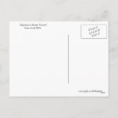 ヴィンテージ嬉しいイースター シーズンポストカード (裏面)