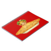 ヴィンテージ子および円 ノートブック (左側)