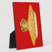 ヴィンテージ子および円 フォトプラーク (側面)