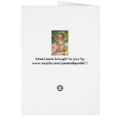 ヴィンテージ子どもピンク毛布のかわいい赤ちゃん (裏面)