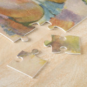 ヴィンテージ子どもピンク毛布のかわいい赤ちゃん ジグソーパズル (側面)