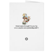 ヴィンテージ子ども達遊が消防車で遊ぶ (裏面)