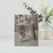 ヴィンテージ子はがき ポストカード (スタンド正面)