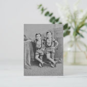 ヴィンテージ子はがき ポストカード (スタンド正面)