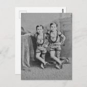 ヴィンテージ子はがき ポストカード (正面/裏面)