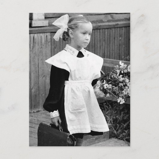 ヴィンテージ子はがき ポストカード (正面)