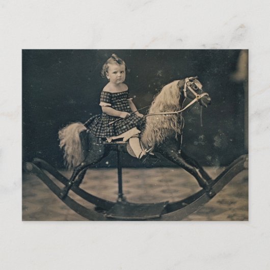ヴィンテージ子はがき ポストカード (正面)