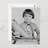 ヴィンテージ子はがき ポストカード (正面/裏面)