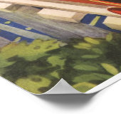 ヴィンテージ子バルーン犬ローラーコースター乗り ポスター (角)