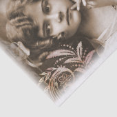 ヴィンテージ子ポートレートの分離 薄葉紙 (詳細)