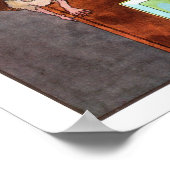 ヴィンテージ子供部屋プリント – ディッカリーディッカリー波止場 ポスター (角)