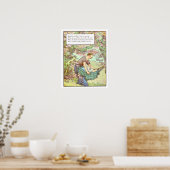 ヴィンテージ子供部屋プリント – ハシーブアバイベビー ポスター (キッチン)