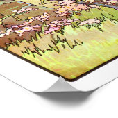 ヴィンテージ子供部屋プリント – ハシーブアバイベビー ポスター (角)