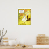 ヴィンテージ子供部屋プリント – リトルナニーエティコート ポスター (キッチン)