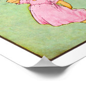 ヴィンテージ子供部屋プリント – 老婆がいた ポスター (角)