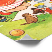 ヴィンテージ子供部屋ライムズメイベルルシーアトウェル ポスター (角)