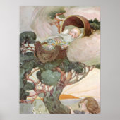 ヴィンテージ子供部屋ライムロックアバイベビー ポスター (正面)