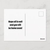 ヴィンテージ子猫の花はがき ポストカード (裏面)