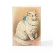 ヴィンテージ子猫、ハッピーバースデー