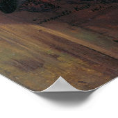 ヴィンテージ子絵画ネコのポスター ポスター (角)