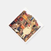 ヴィンテージ子読ども図書用ナプキン スタンダードカクテルナプキン (角)
