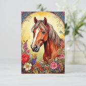 ヴィンテージ子馬 サンキューカード (スタンド正面)