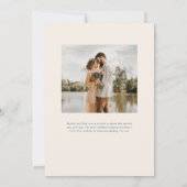 ヴィンテージ孔雀の結婚式の日付を保存 セーブザデート (裏面)