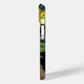 ヴィンテージ孔雀ケースメイトiPhoneケース Case-Mate iPhoneケース (裏面 / 左)