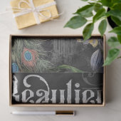 ヴィンテージ孔雀コンサバトリー植物園  薄葉紙 (ギフト)