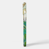 ヴィンテージ孔雀シャンデリアと羽根 Case-Mate iPhoneケース (裏面 / 左)