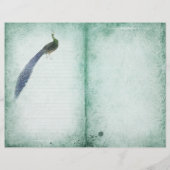 ヴィンテージ孔雀ジャーナル (裏面)