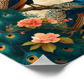 ヴィンテージ孔雀スプレンダー ポスター (角)