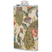 ヴィンテージ孔雀パタカラフルーン フラスク (左)