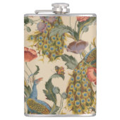 ヴィンテージ孔雀パタカラフルーン フラスク (正面)