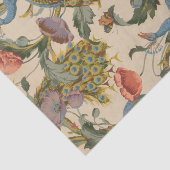 ヴィンテージ孔雀パタカラフルーン 薄葉紙 (詳細)