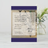 ヴィンテージ孔雀6 – 日付を保存 セーブザデート (スタンド正面)