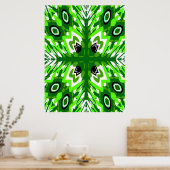 ヴィンテージ孔雀 ポスター (キッチン)